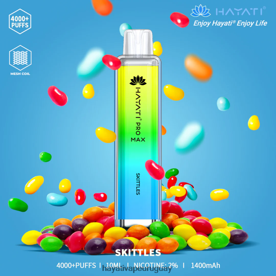 Hayati Flavour List - DD0X8V120 Hayati Pro Max desechable juego de bolos