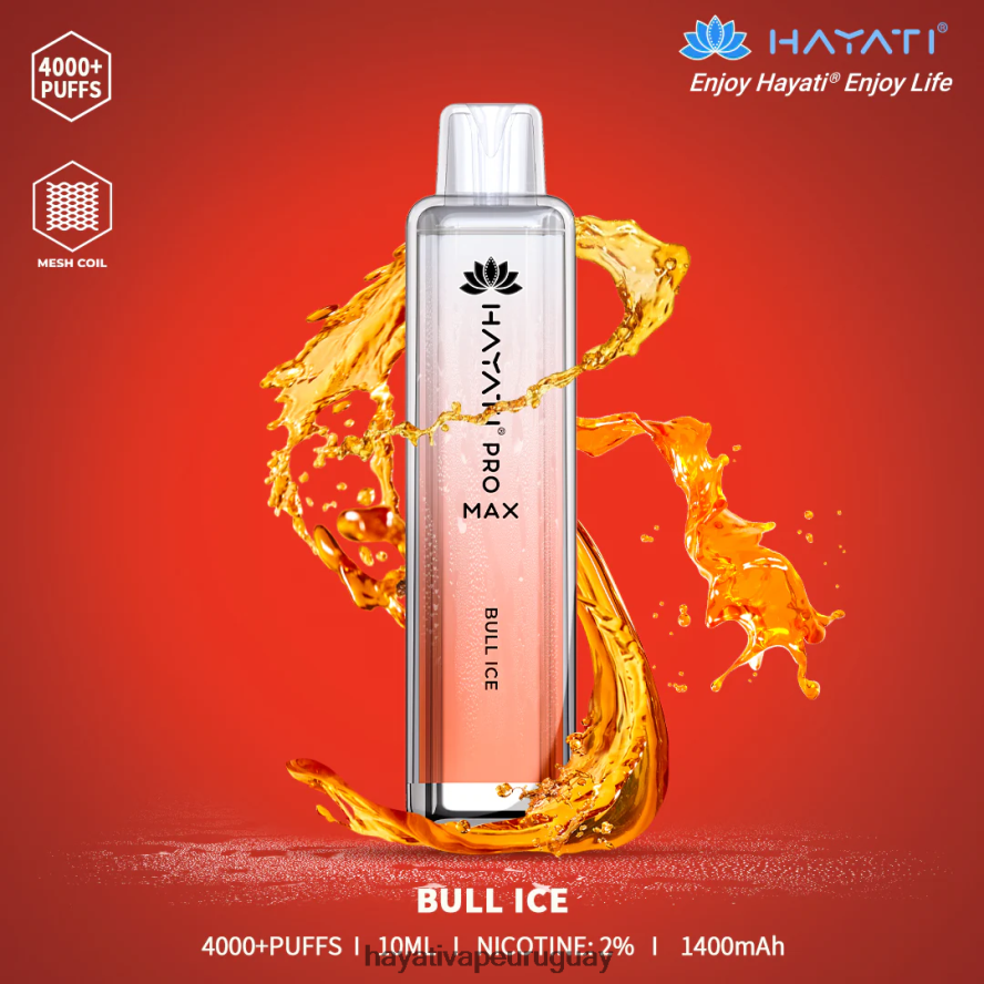Hayati Montevideo - DD0X8V132 Hayati Pro Max desechable hielo de toro