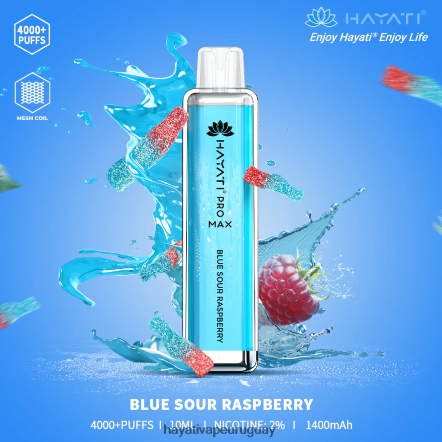 Hayati Vape Near Me - DD0X8V96 Hayati Pro Max desechable frambuesa agria azul
