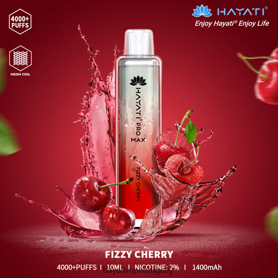 Hayati Vape Uruguay - DD0X8V103 Hayati Pro Max desechable cereza gaseosa