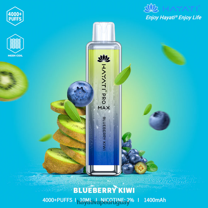 Hayati Vapes Wholesale - DD0X8V98 Hayati Pro Max desechable kiwi de arándanos