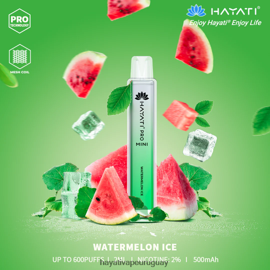 Hayati Vape Flavours - DD0X8V24 Hayati Pro Mini desechable hielo de sandia