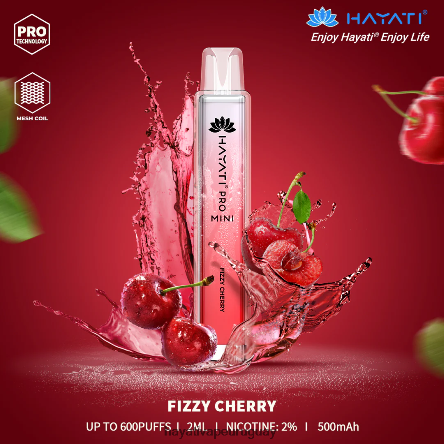 Hayati Vape Shop - DD0X8V9 Hayati Pro Mini desechable cereza gaseosa