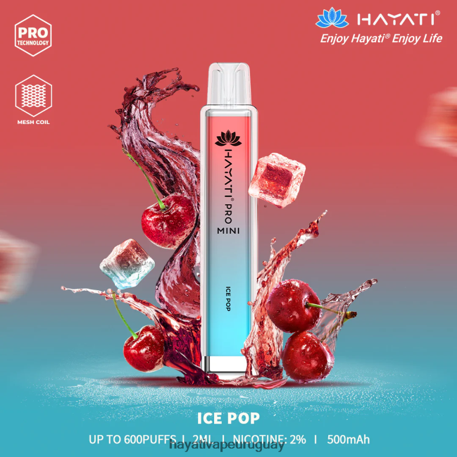 Hayati Vapes Wholesale - DD0X8V18 Hayati Pro Mini desechable estallido del hielo