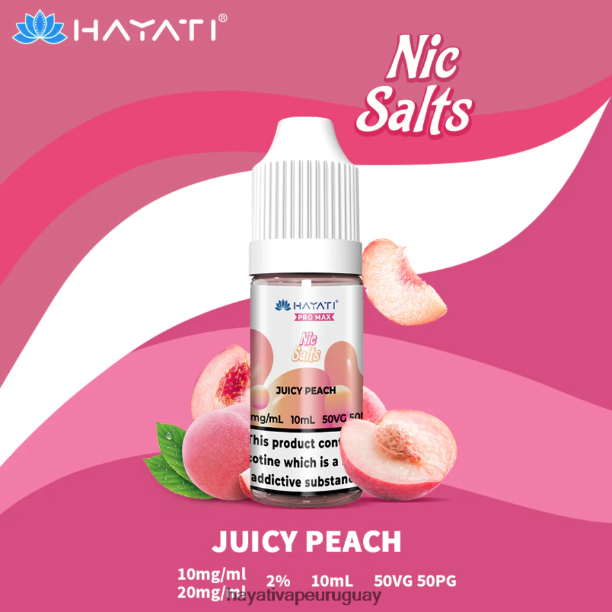 Hayati Flavour List - DD0X8V240 Hayati Pro Max sales de nic Durazno jugoso