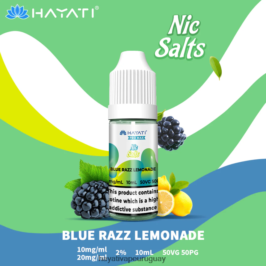Hayati Montevideo - DD0X8V232 Hayati Pro Max sales de nic limonada azul razz