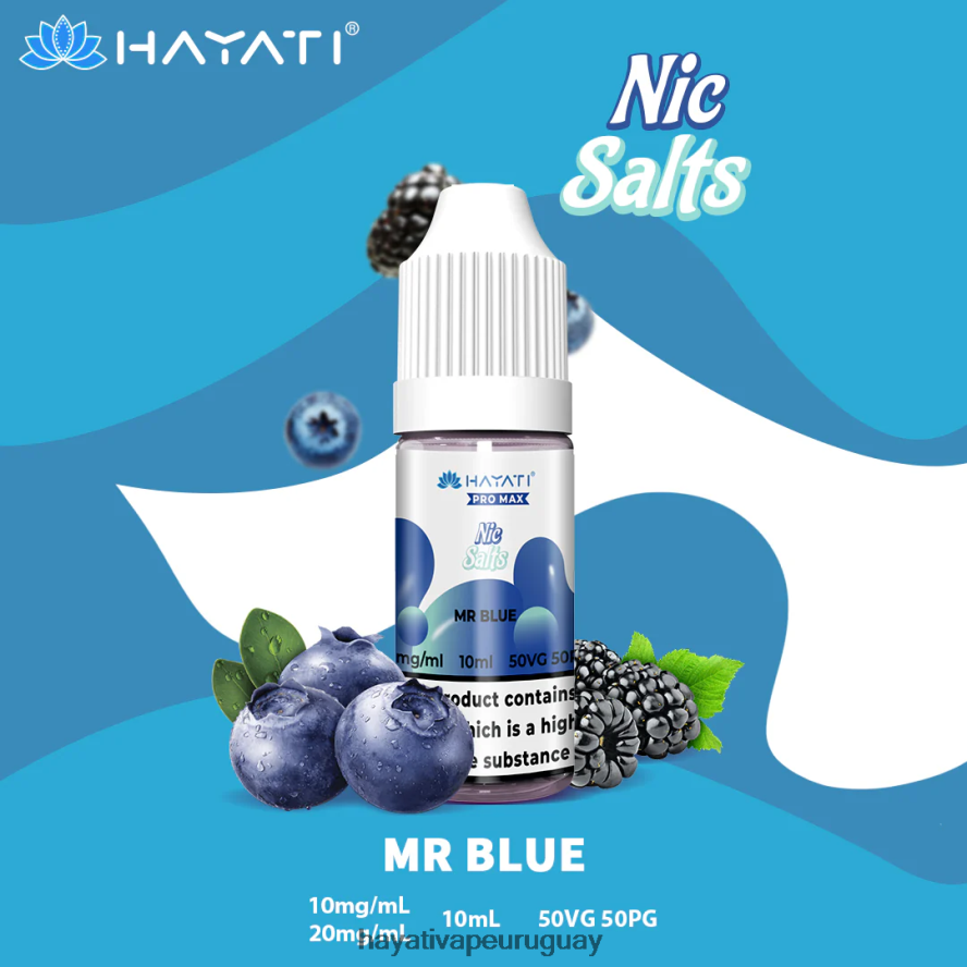 Hayati Uruguay - DD0X8V251 Hayati Pro Max sales de nic señor azul