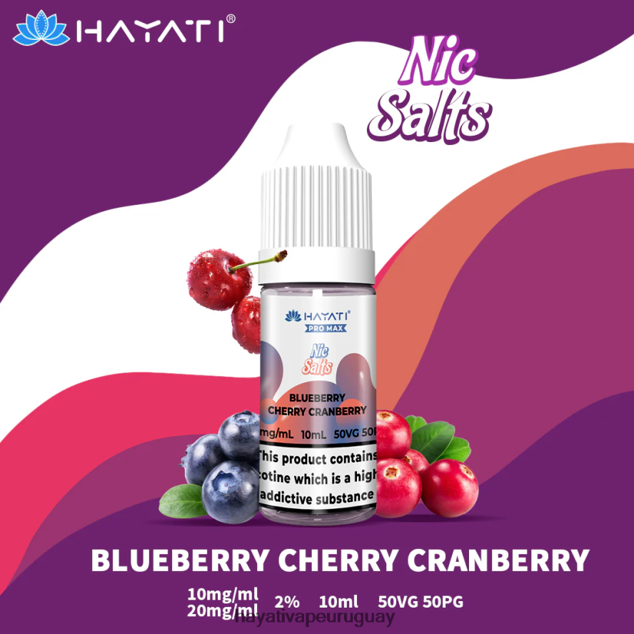 Hayati Vape Flavours - DD0X8V234 Hayati Pro Max sales de nic arándano cereza arándano