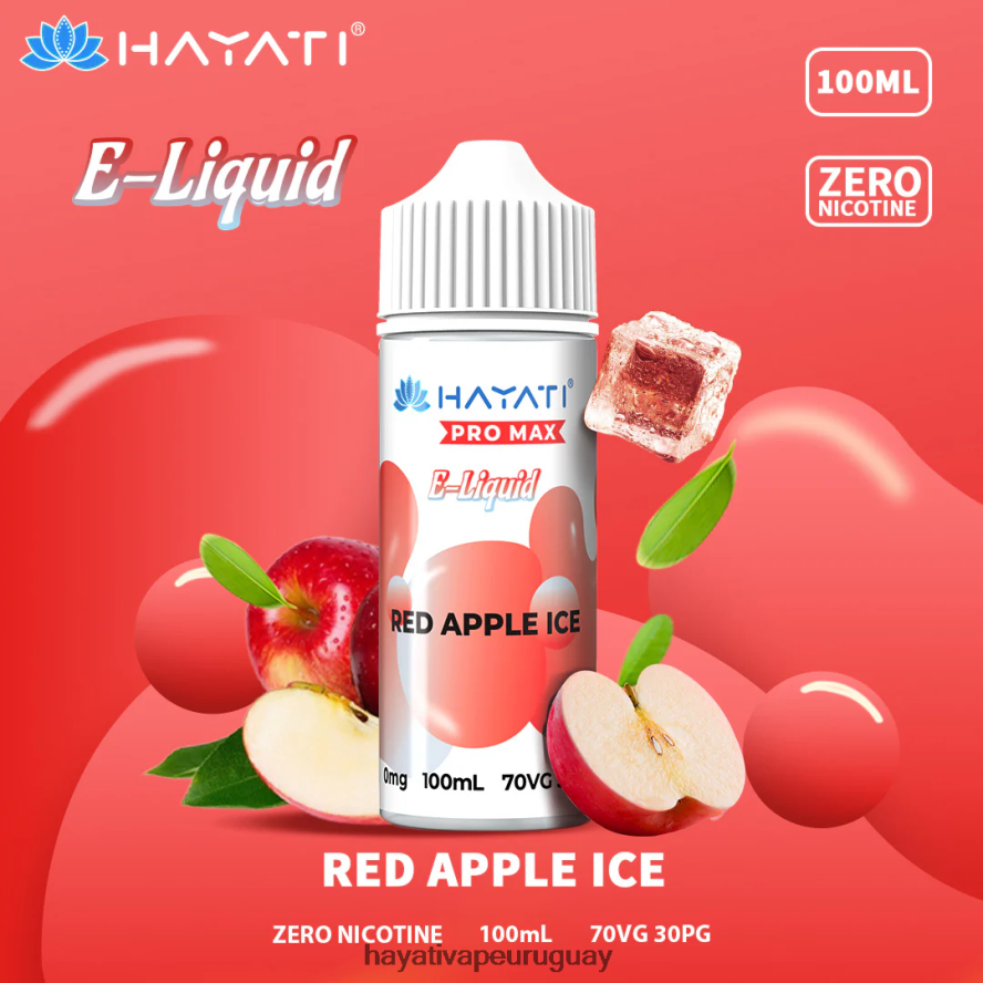 Hayati Vape Review - DD0X8V257 Hayati Pro Max sales de nic hielo de manzana roja